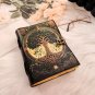 Leather diary Notebook Leather Vintage paper, Tree Printed design Size - 7 x 5 in