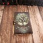 Leather diary Notebook Leather Vintage paper, Tree Printed design Size - 7 x 5 in