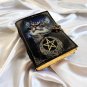 Leather diary Notebook Leather Vintage paper, Cat Printed design Size - 7 x 5 in