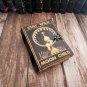 Leather diary Notebook Leather Vintage paper, Stay Wild Moon Child Printed Size - 7 x 5 in