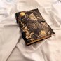Leather diary Notebook Leather Vintage paper, Cat Printed Leather Journal Size - 7 x 5 in