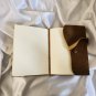 Leather diary Notebook Leather Normal Paper, Brown Journal, Leather Lace Dairy Size - 7 x 5 in