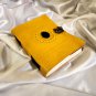 Yellow, Leather diary, Notebook, Normal Paper, stone Embossed design,Leather Journal Size - 7 x 5 in