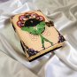 Leather diary, Notebook, Leather, Vintage paper, Printed design, Leather Journal Size - 7 x 5 in