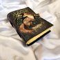 Leather diary,Notebook,Leather Journal,Vintage paper, Fox Printed design,Size - 7 x 5 in