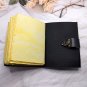 Black,Leather diary,Notebook,Leather Journal,Vintage paper,Door/During Printed design,Size - 7x5 in