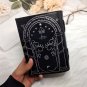 Black,Leather diary,Notebook,Leather Journal,Vintage paper,Door/During Printed design,Size - 7x5 in