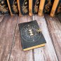 Leather diary,Leather Journal,Vintage paper, Moon Face Printed design,Size - 7 x 5 in