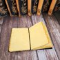 Leather diary,Leather Journal,Vintage paper, Moon Face Printed design,Size - 7 x 5 in
