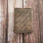 Leather diary,Leather Journal,Vintage paper, Owl Embossed design,Size - 7 x 5 in