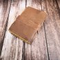 Brown,Leather diary,Leather Journal,Vintage paper, Wedding Gift,Size - 7 x 5 in