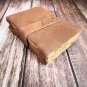 Brown,Leather diary,Leather Journal,Vintage paper, Wedding Gift,Size - 7 x 5 in