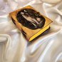 Leather diary,Leather Journal,Vintage paper, Wolf Printed design,Size - 7 x 5 in