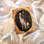 Leather diary,Leather Journal,Vintage paper, Wolf Printed design,Size - 7 x 5 in