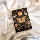 Leather diary,Leather Journal,Vintage paper, Butterfly Printed design,Size - 7 x 5 in