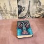 Leather diary,Leather Journal,Vintage paper, Mother of Earth Printed design,Size - 7 x 5 in