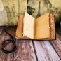 Brown Leather diary,Leather Journal,Vintage paper, Handmade Leather Dairy,,Size - 7 x 5 in