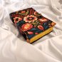 Handmade,Leather diary, Leather Journal,Vintage paper, Flower Printed design,Size - 7 x 5 in