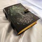 Handmade,Leather diary, Vintage paper, Tree Printed design, Size - 7 x 5 in