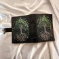 Handmade,Leather diary, Vintage paper, Tree Printed design, Size - 7 x 5 in