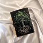 Handmade,Leather diary, Vintage paper, Tree Printed design, Size - 7 x 5 in