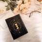 Handmade,Leather diary, Vintage paper, Moon Printed design, Size - 7 x 5 in