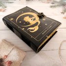 Handmade,Leather diary, Vintage paper, Queen of cups, Printed design, multi colour, Size - 7 x 5 in