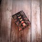Handmade,Leather diary, Vintage paper, Moon & Flower Printed design, multi colour, Size - 7 x 5 in