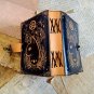 Handmade,Leather diary, Vintage paper, Cat Printed design, multi colour, Size - 7 x 5 in
