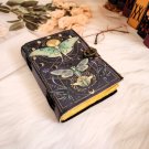 Handmade,Leather diary, Vintage paper, Printed design, multi colour, Size - 7 x 5 in