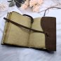 Brown, Handmade,Leather diary, Vintage paper, Size - 7 x 5 in