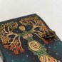 Handmade,Leather diary, Vintage paper, Mother Of Earth Printed design, multi colour, Size - 7 x 5 in