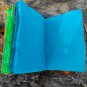 Handmade,Leather diary, Vintage multi colour paper, , Size - 7 x 5 in