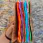 Handmade,Leather diary, Vintage multi colour paper, , Size - 7 x 5 in