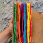Handmade,Leather diary, Vintage multi colour paper, , Size - 7 x 5 in