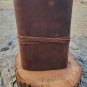 Handmade,Leather diary, Vintage multi colour paper, , Size - 7 x 5 in