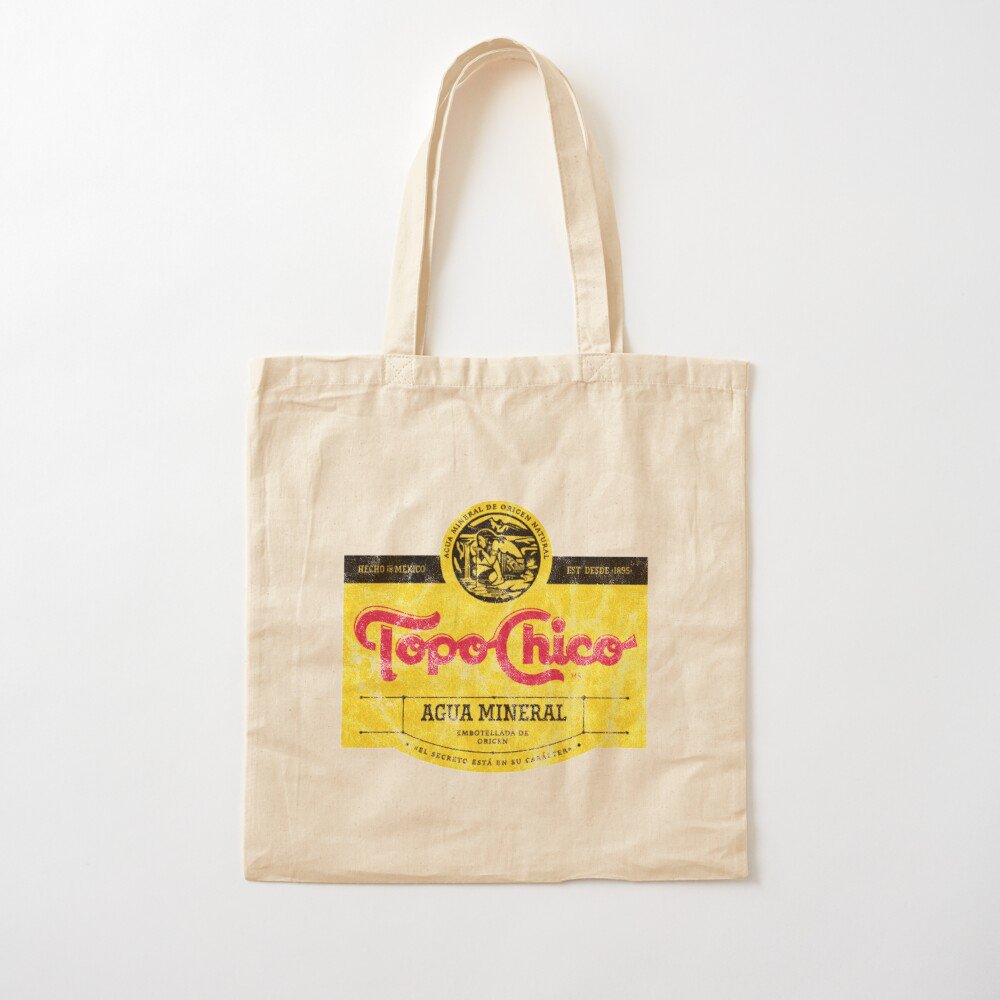 Topo Chico Agua Mineral Worn And Washed Logo (Sparkling Mineral Water ...