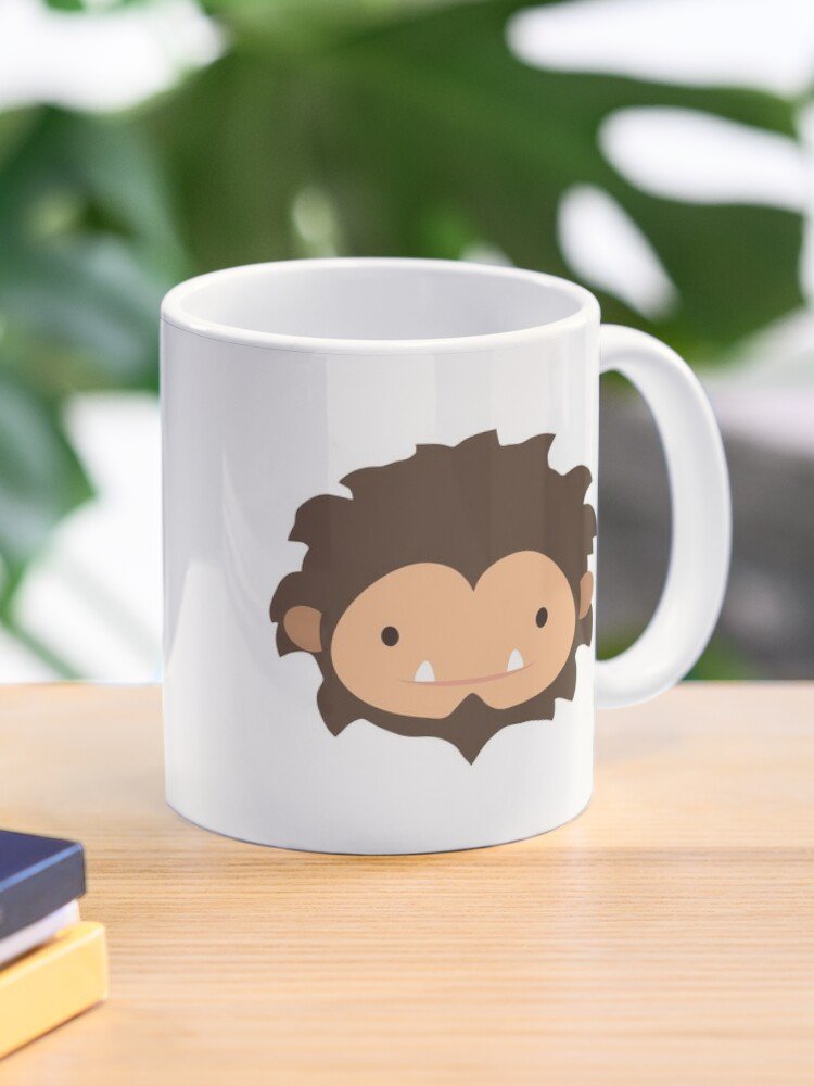 Sneaky Sasquatch Head & Logo Coffee Mug