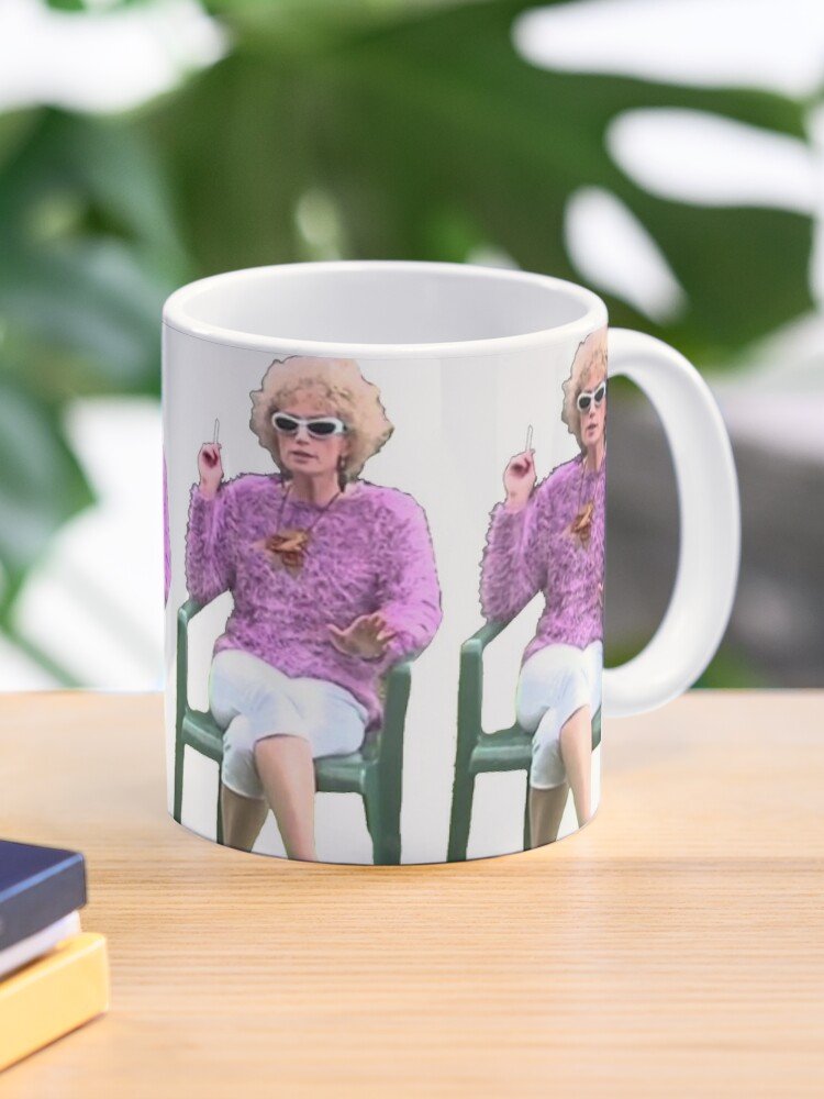 Kath And Kim: Kath Having A Smoke Coffee Mug