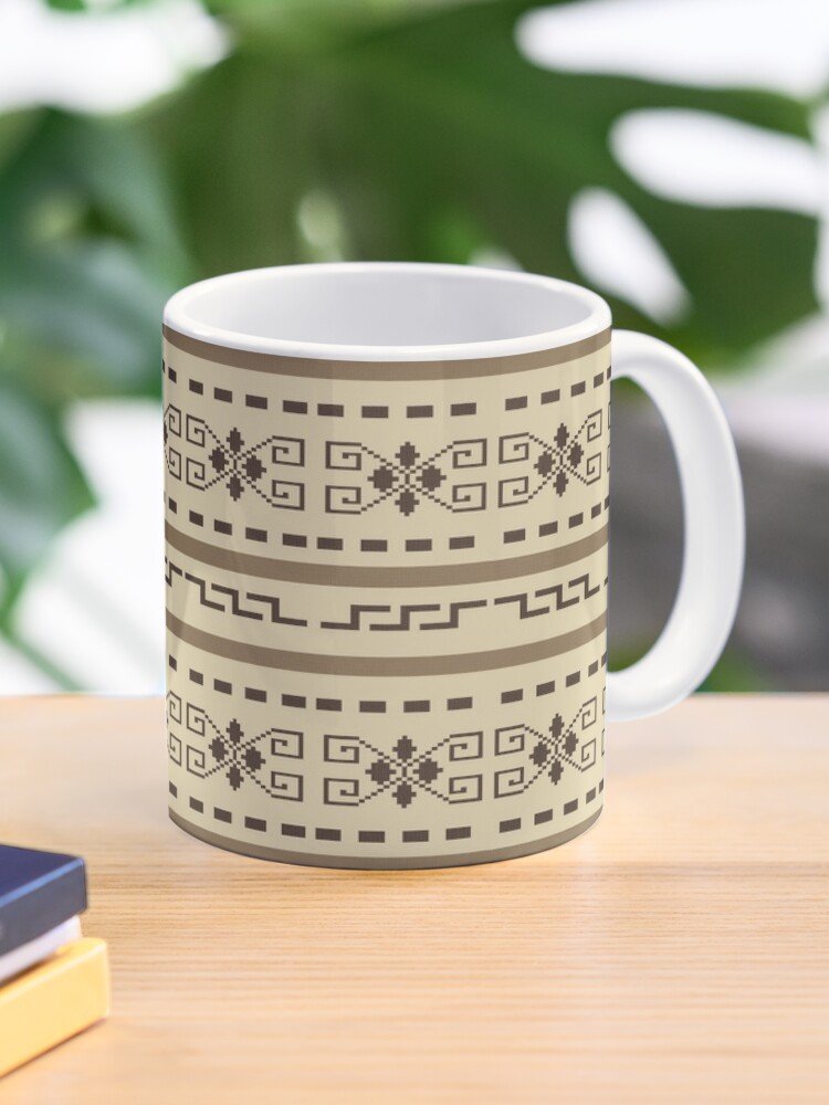 The Dude'S Cardigan Pattern - The Big Lebowski Coffee Mug