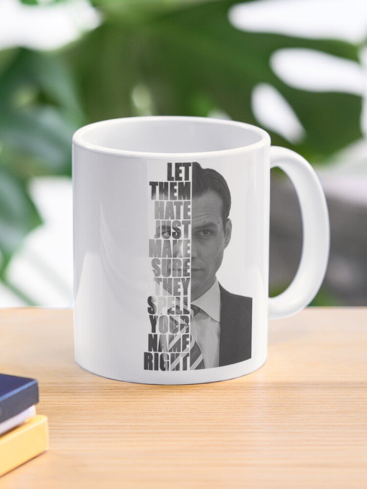 Harvey Specter Spell Your Name Right Coffee Mug