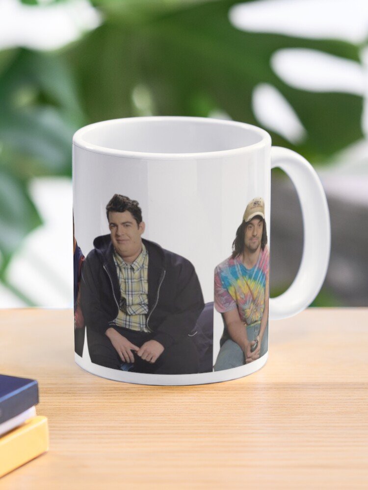 Nick, Winston And Schmidt College Years Coffee Mug