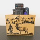 Remote Control Holder / Elk in woods