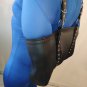 LEATHER BDSM BONDAGE Square Armbinder Single Glove Restraint Arm Cuff Escapology Fetish