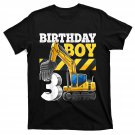 5 Crushing It Since 2016 Monster Truck 5th Birthday Gift Boy T-Shirt