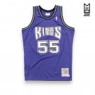 Authentic Jersey Sacramento Kings 1998-99 Jason Williams Mitchell & Ness Blue color