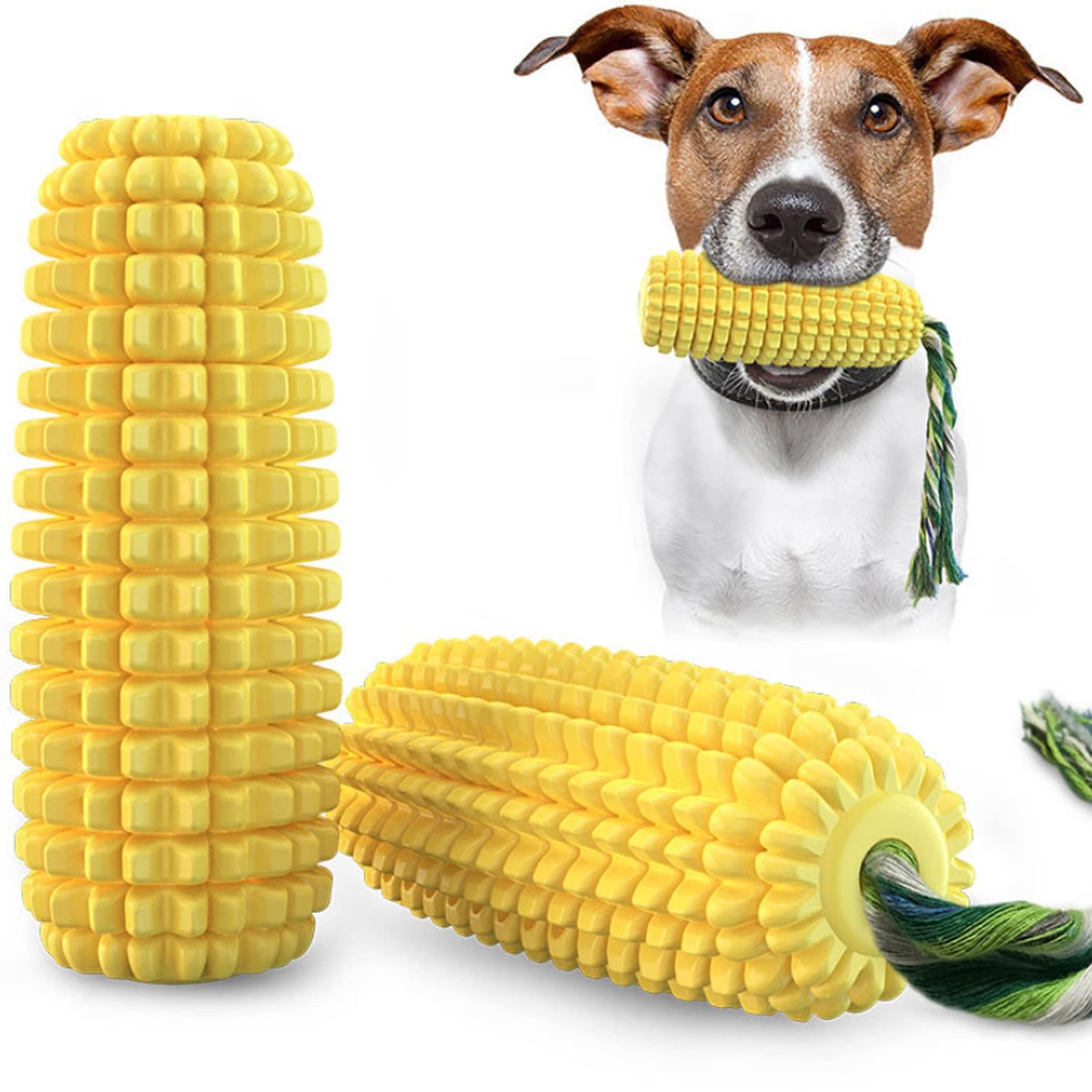Corn Toothbrush Teeth Cleaning Dog Chew Toys