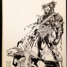 X-Men #276 Wolverine by Jim Lee 11x17 FRAMED Original Art Poster Marvel Comics