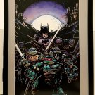 Batman TMNT Ninja Turtles by Kevin Eastman 11x14 FRAMED DC Comics Art Print Post