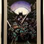 Batman TMNT Ninja Turtles by Kevin Eastman 11x14 FRAMED DC Comics Art Print Post